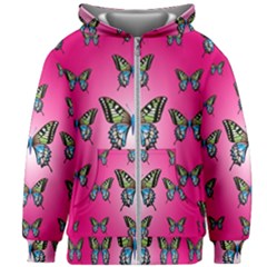 Butterfly Kids  Zipper Hoodie Without Drawstring by Dutashop