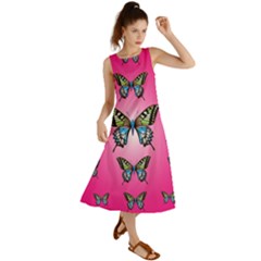 Butterfly Summer Maxi Dress by Dutashop