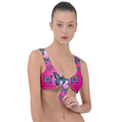 Butterfly Front Tie Bikini Top by Dutashop