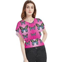 Butterfly Butterfly Chiffon Blouse