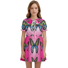 Butterfly Kids  Sweet Collar Dress