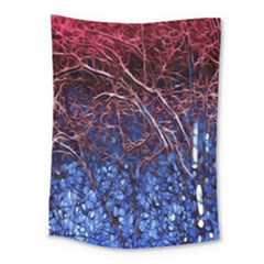 Autumn Fractal Forest Background Medium Tapestry by Amaryn4rt