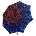 Autumn Fractal Forest Background Hook Handle Umbrellas (Small) View2