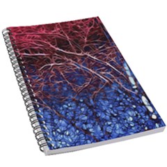 Autumn Fractal Forest Background 5 5  X 8 5  Notebook by Amaryn4rt