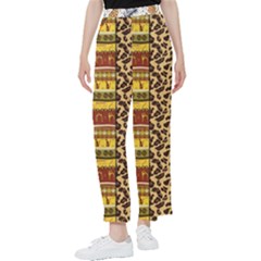 Abbey Abstract Safari Safari Safari Pop Tropical Girls 2 With Texture Women s Pants  by MickiRedd