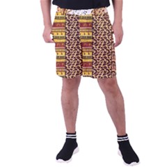 Abbey Abstract Safari Safari Safari Pop Tropical Girls 2 With Texture Men s Pocket Shorts