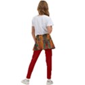 Red Abbey Abstract Animal Print Kids  Skirted Pants View2