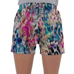 Colorful Spotted Reptilian Sleepwear Shorts