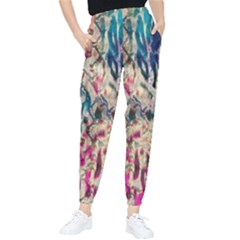 Colorful Spotted Reptilian Tapered Pants by MickiRedd