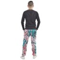 Colorful Spotted Reptilian Coral Men s Jogger Sweatpants View2