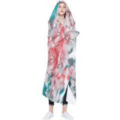 Colorful Spotted Reptilian Coral Wearable Blanket