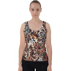 Glaminmal Velvet Tank Top