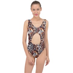 Glaminmal Center Cut Out Swimsuit by MickiRedd