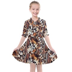 Glaminmal Kids  All Frills Chiffon Dress by MickiRedd