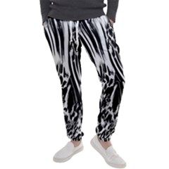 Zebra Leopard Black 7000 Men s Jogger Sweatpants by MickiRedd