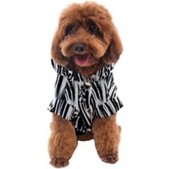 Zebra Leopard Black 7000 Dog Coat by MickiRedd