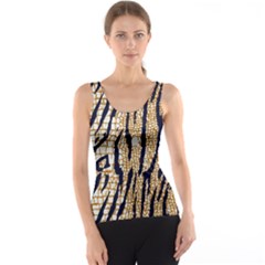 Tiger Snake Black 7000 Tank Top by MickiRedd