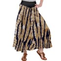 Tiger Snake Black 7000 Satin Palazzo Pants View1