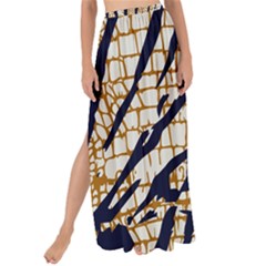 Tiger Snake Black 7000 Maxi Chiffon Tie-up Sarong