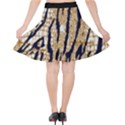 Tiger Snake Black 7000 Velvet High Waist Skirt View2