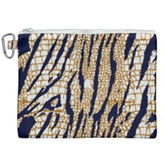 Tiger Snake Black 7000 Canvas Cosmetic Bag (xxl)