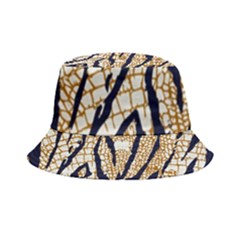 Tiger Snake Black 7000 Inside Out Bucket Hat by MickiRedd