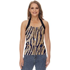 Tiger Snake Black 7000 Basic Halter Top