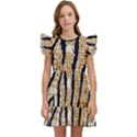 Tiger Snake Black 7000 Kids  Winged Sleeve Dress View1