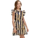 Tiger Snake Black 7000 Kids  Winged Sleeve Dress View3