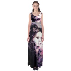 Sakura Girl Empire Waist Maxi Dress by MRNStudios