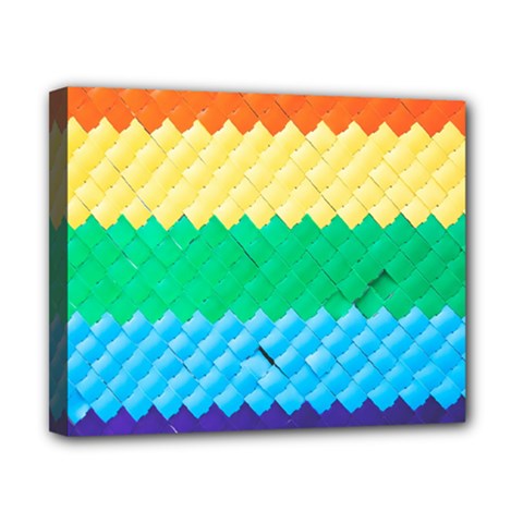 Mandalas-1084082 Textured-rainbow Canvas 10  X 8  (stretched)