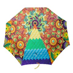 Mandalas-1084082 Textured-rainbow Folding Umbrellas by jellybeansanddinosaurs