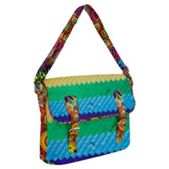 Mandalas-1084082 Textured-rainbow Buckle Messenger Bag by jellybeansanddinosaurs