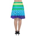 Mandalas-1084082 Textured-rainbow Chiffon Wrap Front Skirt View2