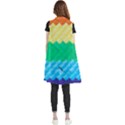 Mandalas-1084082 Textured-rainbow Sleeveless Chiffon Waistcoat Shirt View2