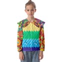 Mandalas-1084082 Textured-rainbow Kids  Peter Pan Collar Blouse View1