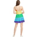 Mandalas-1084082 Textured-rainbow Summer Frill Dress View2