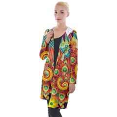 Mandalas-1084082 Hooded Pocket Cardigan