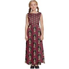 03b9ebab-fac0-4736-81f2-7b757711c2ee B991ebb4-9878-4a00-aaf3-0f397f4d7d3b Kids  Satin Sleeveless Maxi Dress by jellybeansanddinosaurs