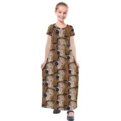 E380e471-c64d-409b-8d9d-1c190b9d4516 Kids  Short Sleeve Maxi Dress by jellybeansanddinosaurs