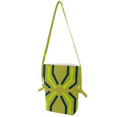 Abstract Pattern Geometric Backgrounds   Folding Shoulder Bag by Eskimos