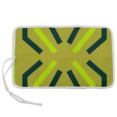 Abstract Pattern Geometric Backgrounds   Pen Storage Case (m) by Eskimos