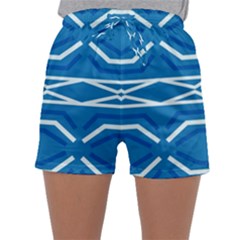 Abstract Pattern Geometric Backgrounds   Sleepwear Shorts by Eskimos