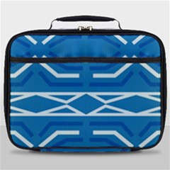 Abstract Pattern Geometric Backgrounds   Full Print Lunch Bag by Eskimos