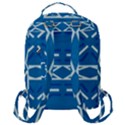 Abstract pattern geometric backgrounds   Flap Pocket Backpack (Large) View3