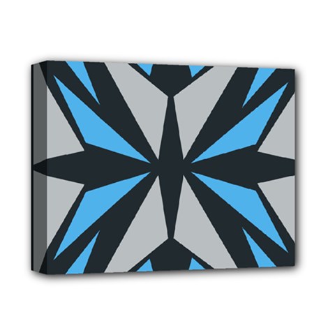 Abstract Pattern Geometric Backgrounds   Deluxe Canvas 14  X 11  (stretched) by Eskimos