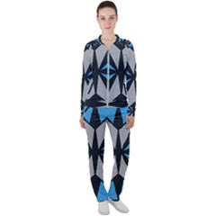 Abstract Pattern Geometric Backgrounds   Casual Jacket And Pants Set by Eskimos