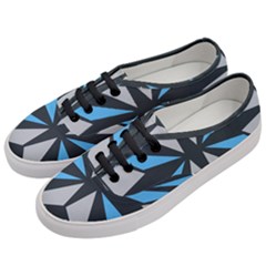 Abstract Pattern Geometric Backgrounds   Women s Classic Low Top Sneakers by Eskimos