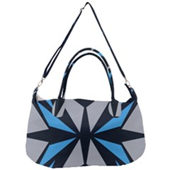 Abstract Pattern Geometric Backgrounds   Removal Strap Handbag by Eskimos