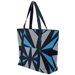 Abstract Pattern Geometric Backgrounds   Zip Up Canvas Bag by Eskimos